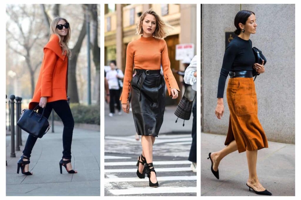 What Colors Match With Orange Clothing