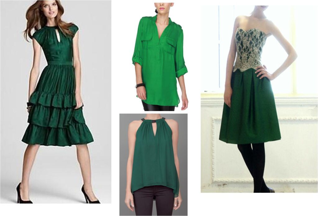 What Colours Go With Emerald Green Clothing