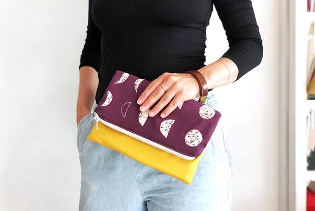 How To Make A Fold Over Clutch Bag