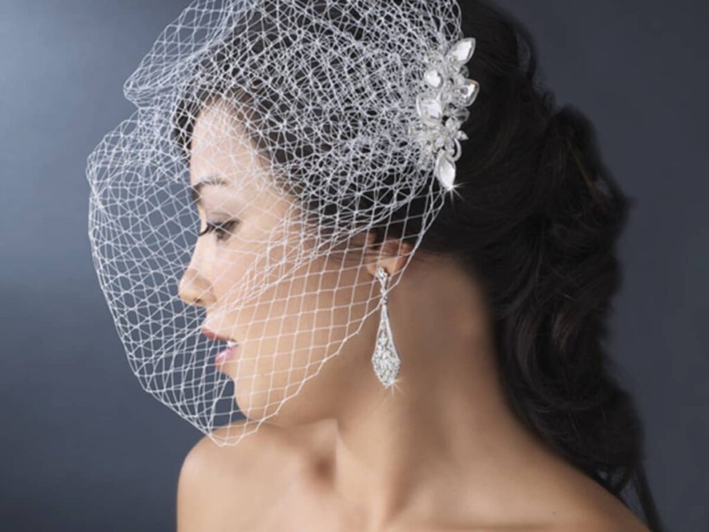 How To Wear A Fascinator With Netting