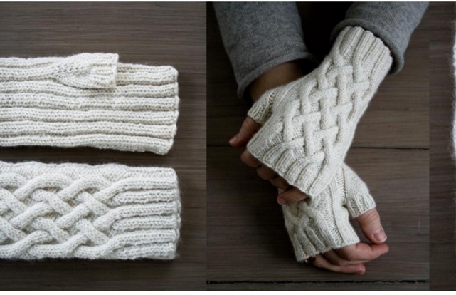 How To Knit Fingerless Gloves