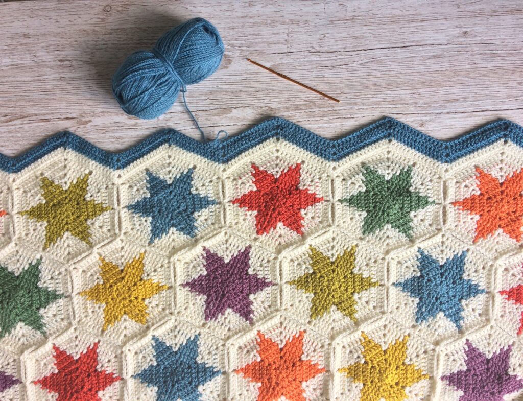 How To Crochet A Star Blanket
